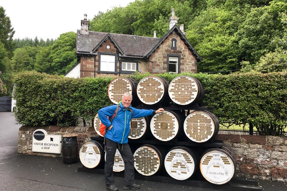 Glengoyne Distillerie am West Highland Way
