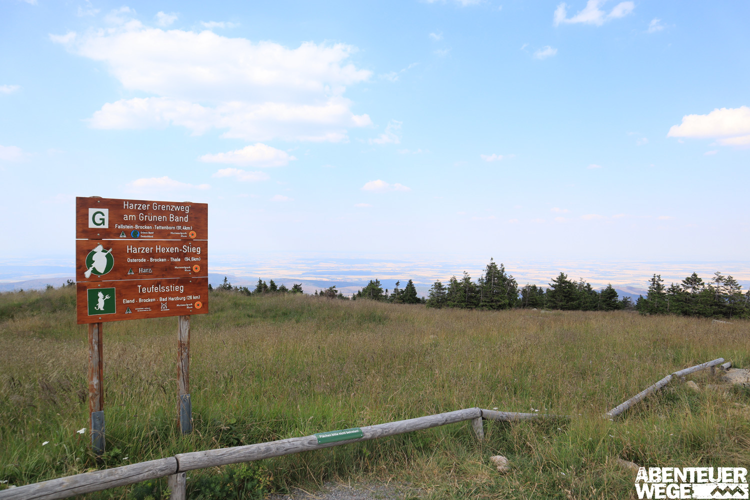 Harzer-Hexenstieg Ausblick