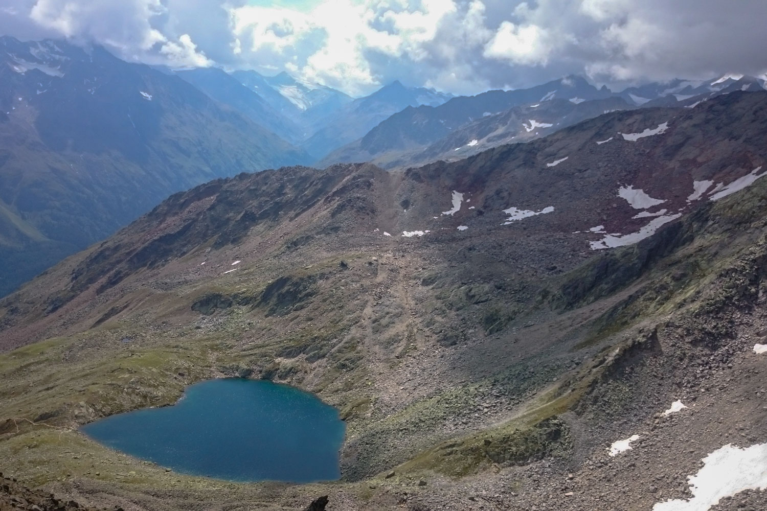 Ausblick in die Alpen