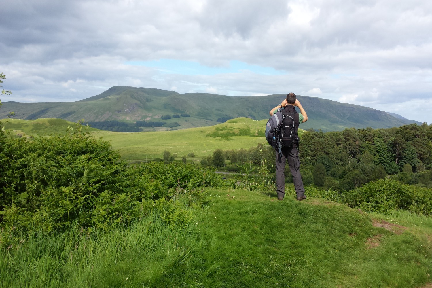 Ausblick auf dem Rob Roy Way