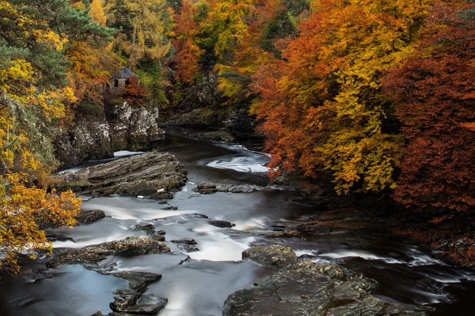 Invermoriston im Herbst