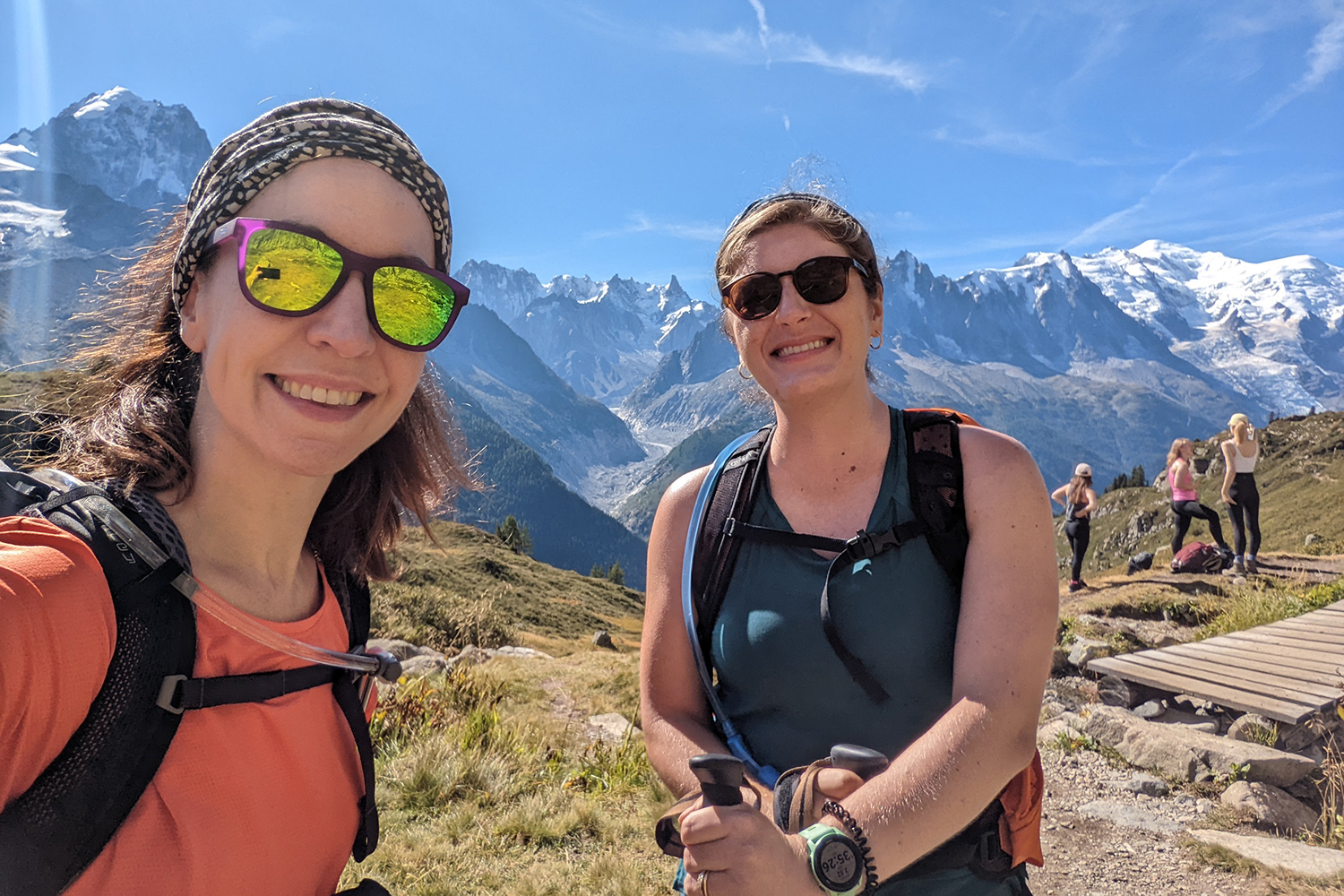 Gemeinsam um den Mont Blanc