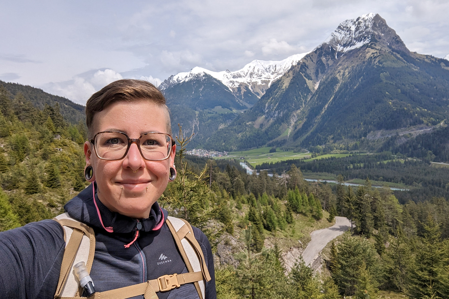 Paula auf dem Lechweg